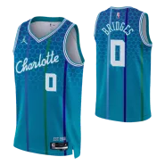 Charlotte Hornets Miles Bridges #0 2021/22 Swingman NBA Jersey - City Edition - soccerdeal