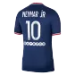 Replica Nike NEYMAR JR #10 PSG Home Soccer Jersey 2021/22 - soccerdealshop