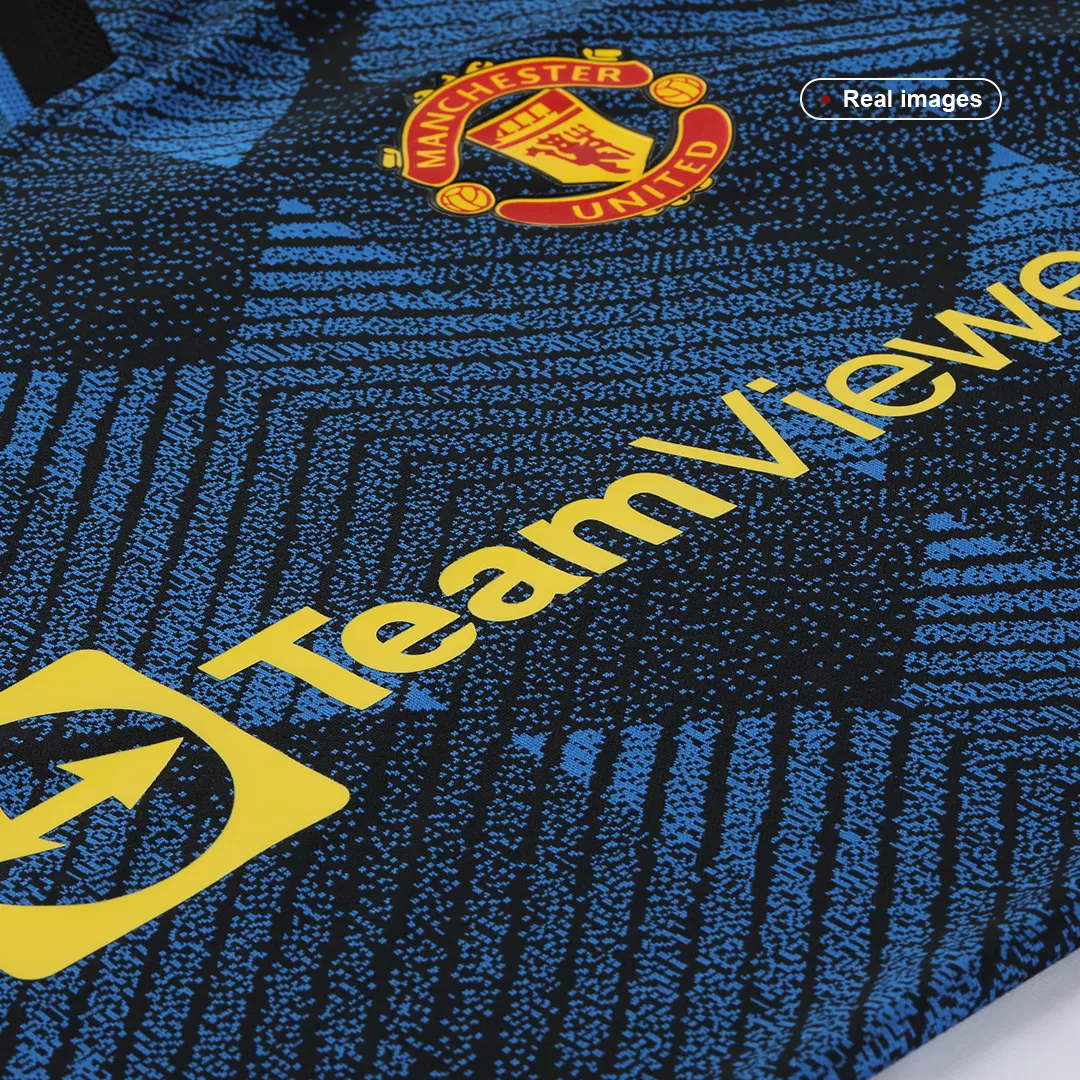 Adidas RONALDO #7 Manchester United Third Away Kit 2021/22 By Adidas Kids