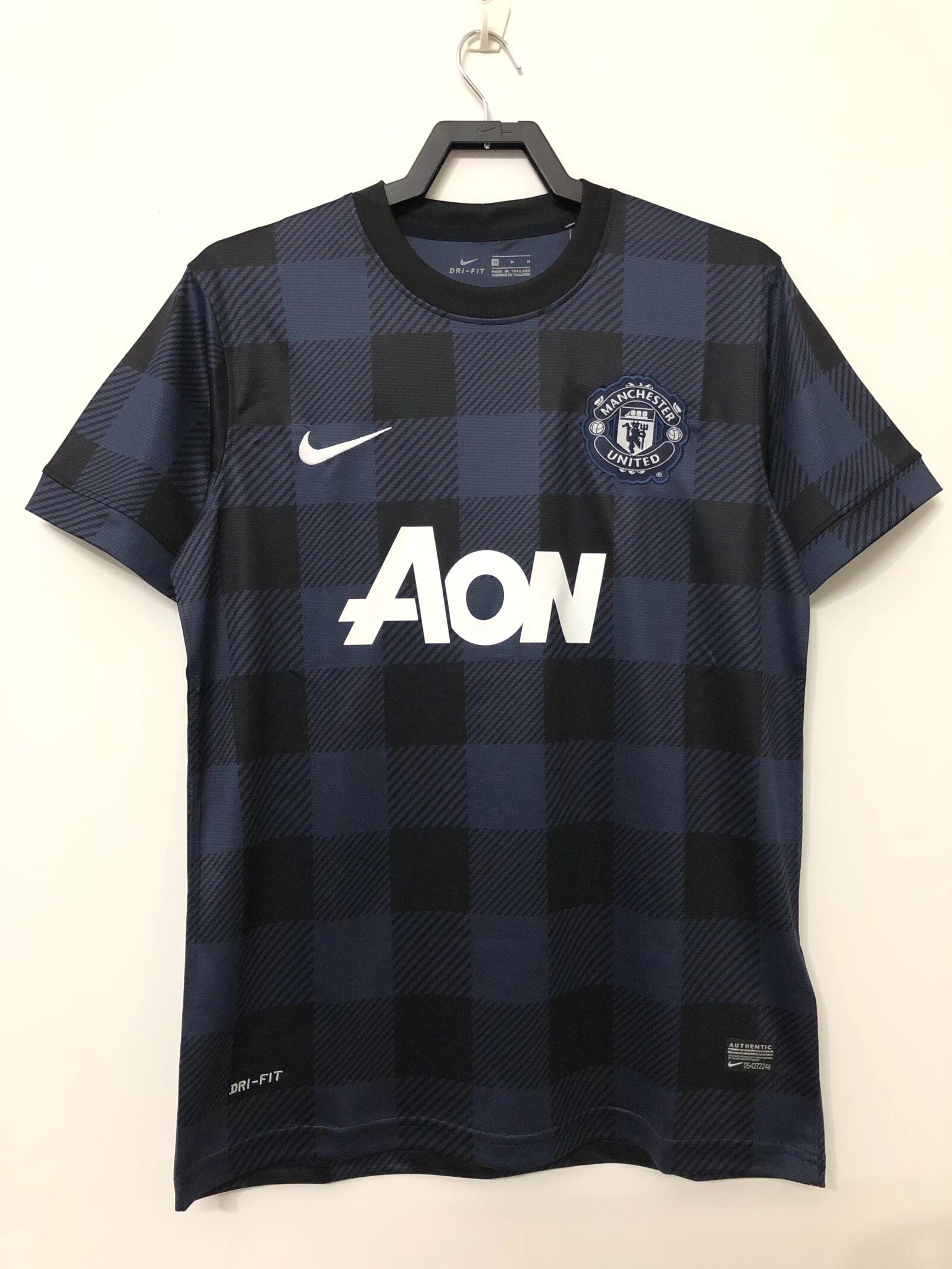 Retro 2013/14 Manchester United Away Soccer Jersey - soccerdeal