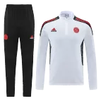 Adidas Bayern Munich Zipper Sweatshirt Kit(Top+Pants) 2021/22 - soccerdealshop
