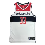 Washington Wizards Kyle Kuzma #33 2021/22 Swingman NBA Jersey - Association Edition - soccerdeal
