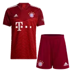 Adidas Bayern Munich Home Soccer Jersey Kit(Jersey+Shorts) 2021/22 - soccerdealshop