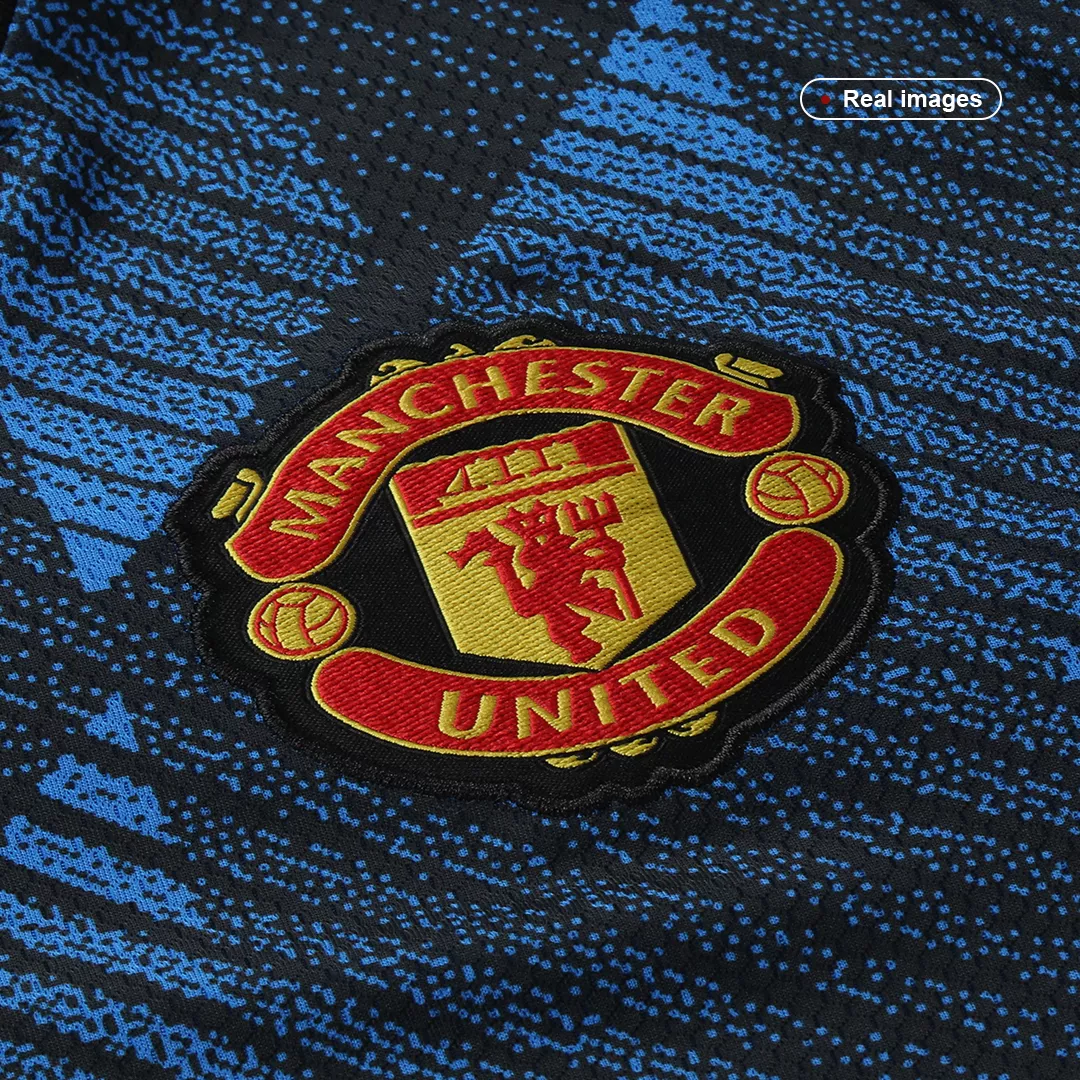 Adidas Manchester United Third Away Long Sleeve Soccer Jersey 2021/22 - soccerdealshop