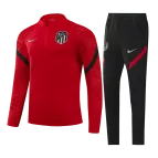 Nike Atletico Madrid Zipper Sweatshirt Kit(Top+Pants) 2021/22 - soccerdealshop