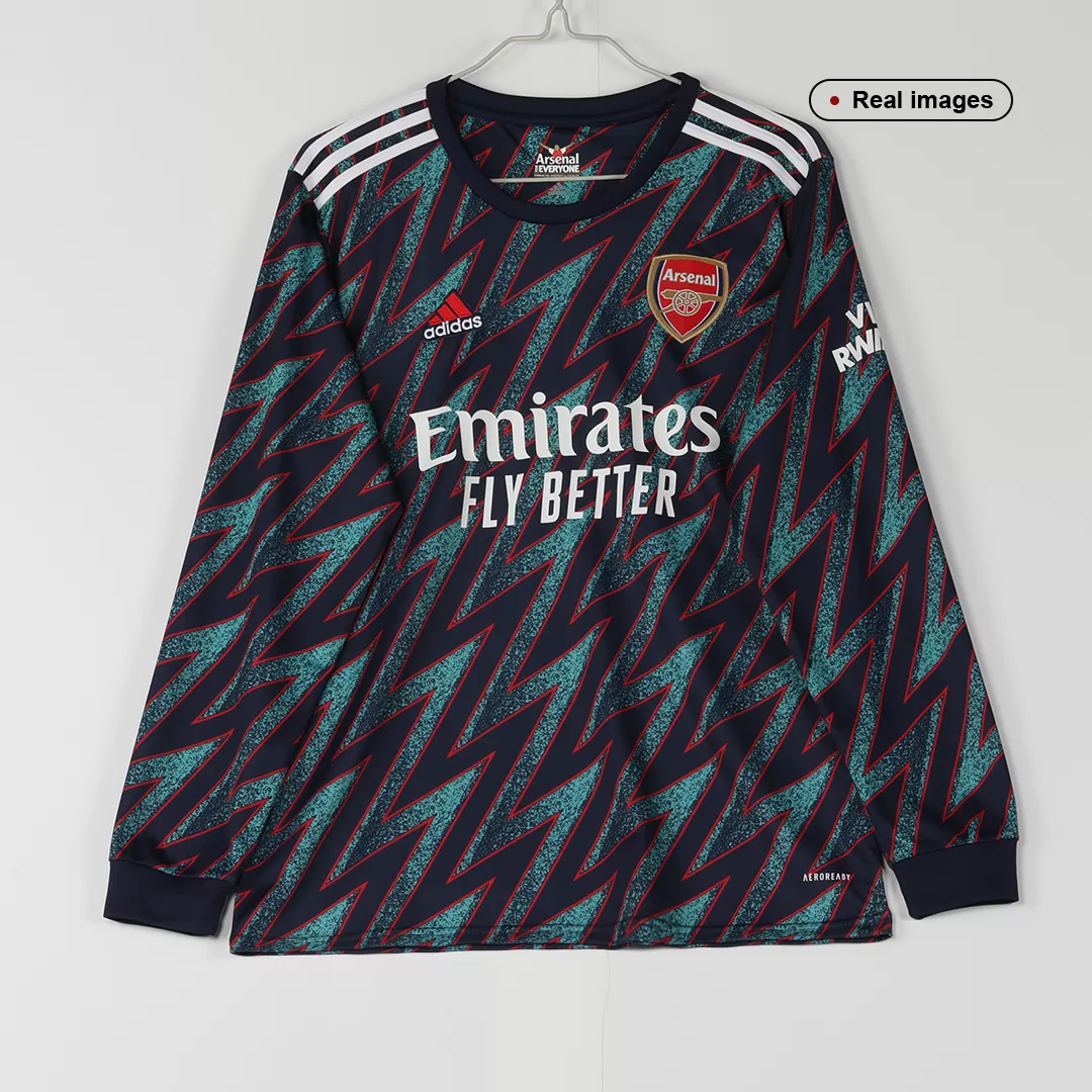 Arsenal 2021 Long Sleeve Third Jersey Jerseygramm