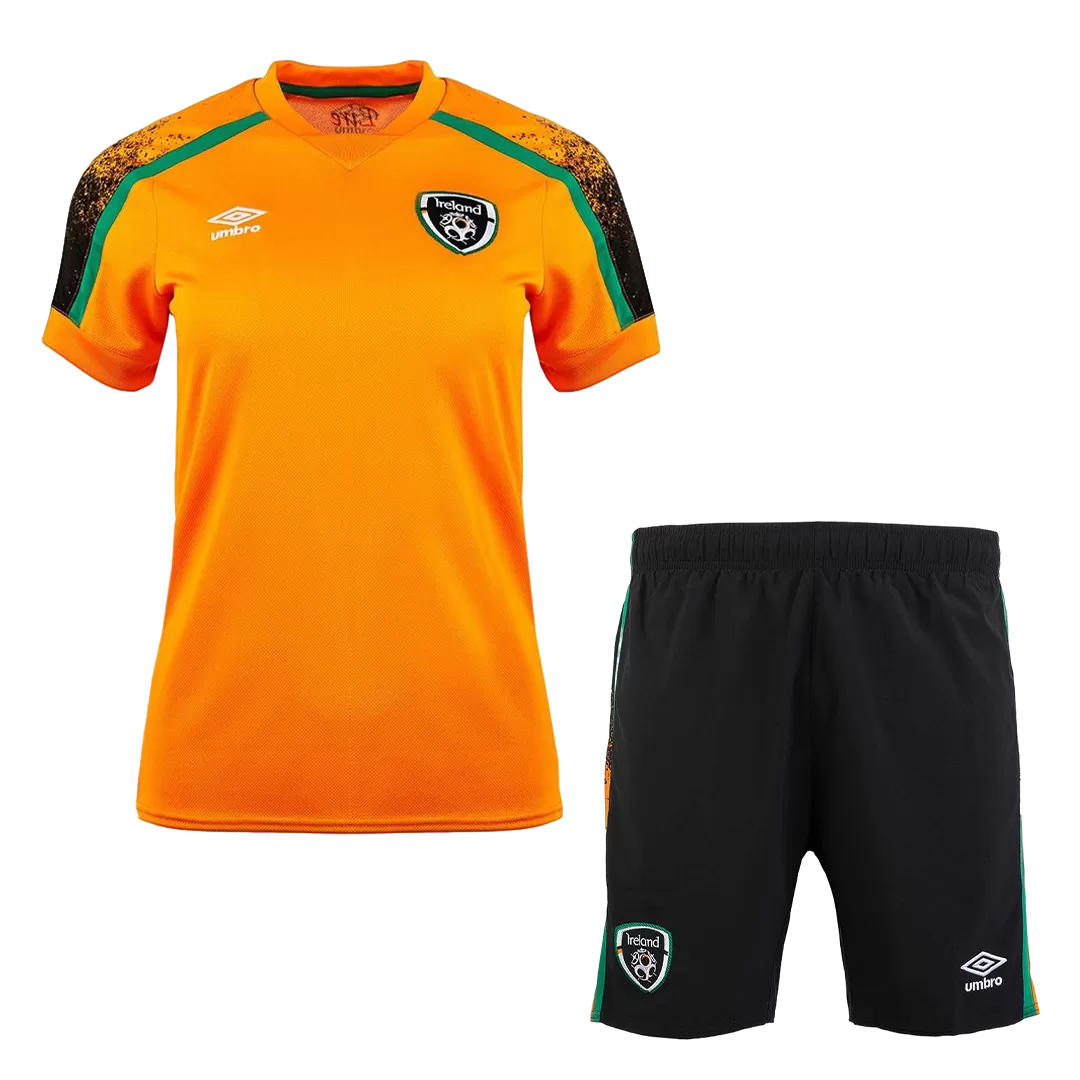 Kid's Ireland Away Soccer Jersey Kit(Jersey+Shorts) 2021/22