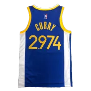 Golden State Warriors Stephen Curry #2,974 Swingman NBA Jersey - Icon Edition - soccerdeal