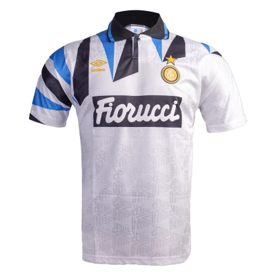 Retro 1992/93 Inter Milan Away Soccer Jersey - Soccerdeal