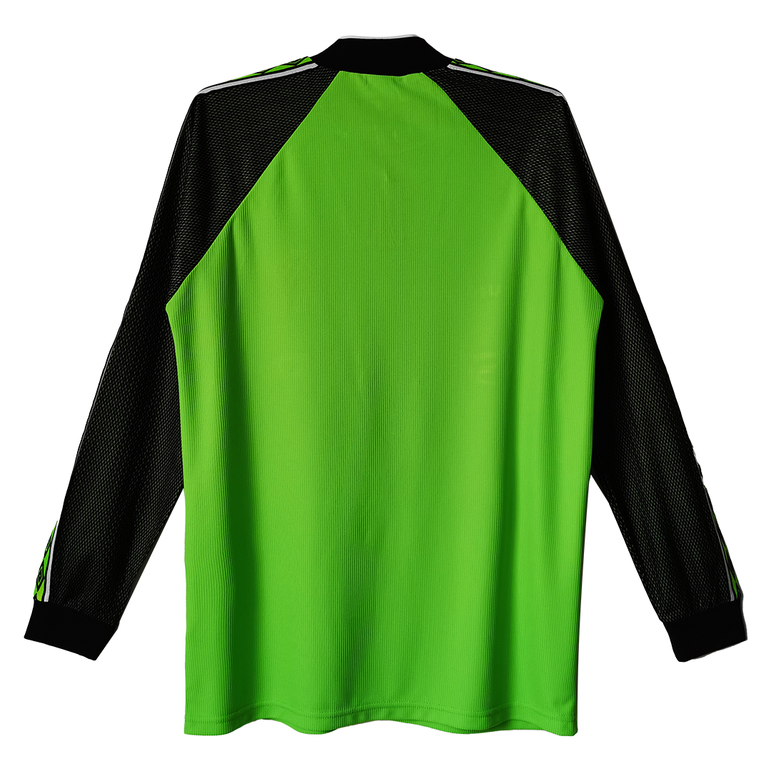 Retro 1998/99 Manchester United Goalkeeper Long Sleeve Soccer Jersey