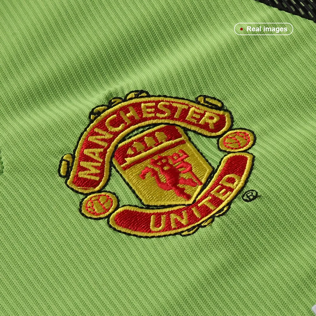 Retro 1998/99 Manchester United Home Long Sleeve Soccer Jersey