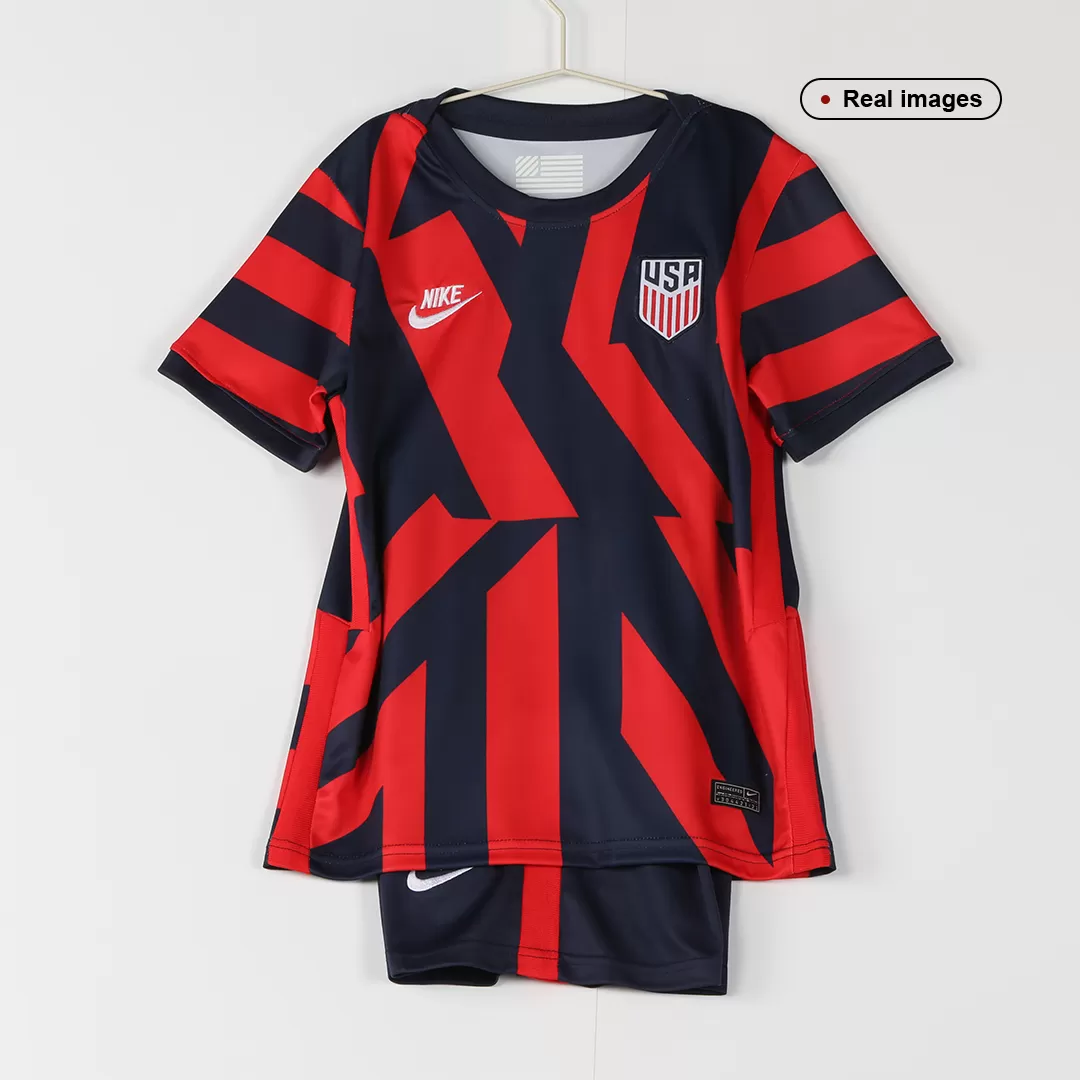 USA Away Jersey + Short Kids 2021/22 , Official Replica & Authentic  Kids/Youth Soccer Jerseys, Free Shipping