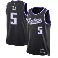 Sacramento Kings De'Aaron Fox #5 2021/22 Swingman NBA Jersey - City Edition - soccerdeal