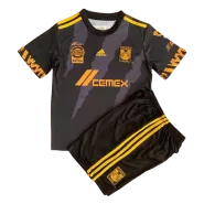 Kid's Adidas Tigres UANL Third Away Soccer Jersey Kit(Jersey+Shorts) 2021/22 - soccerdealshop