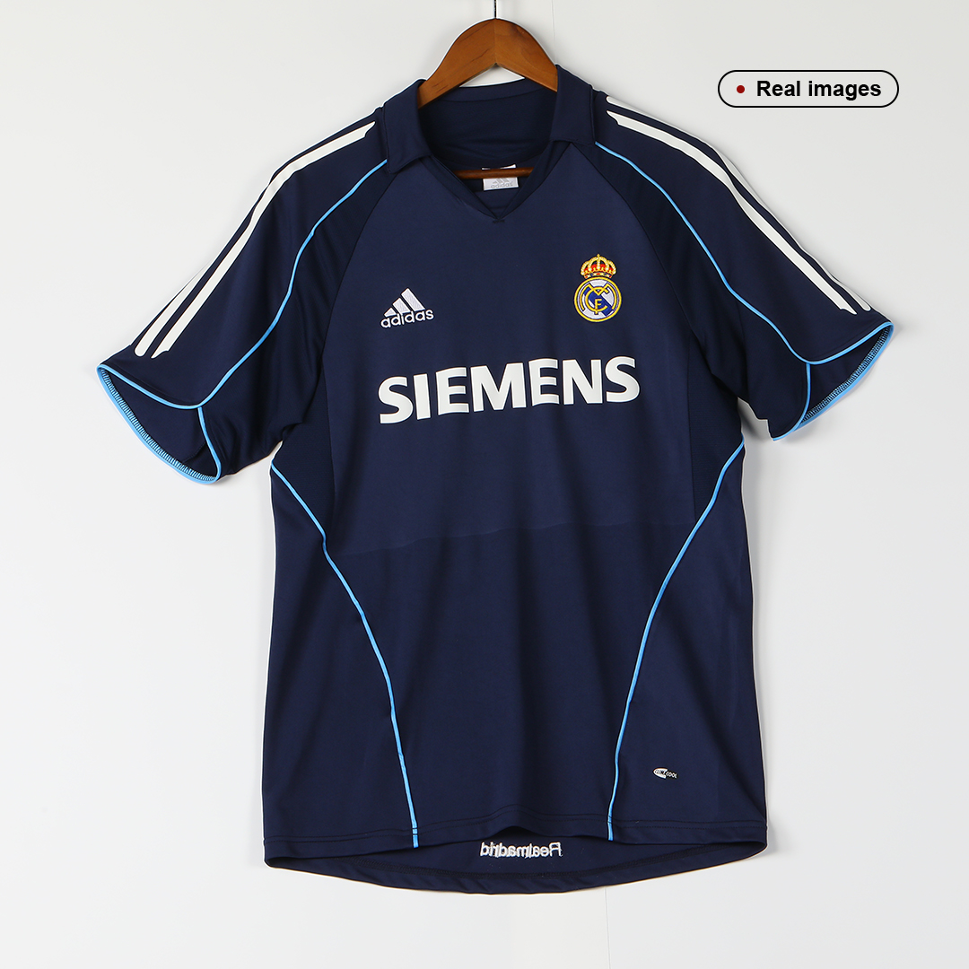 Retro 2005/06 Real Madrid Away Soccer Jersey - soccerdeal