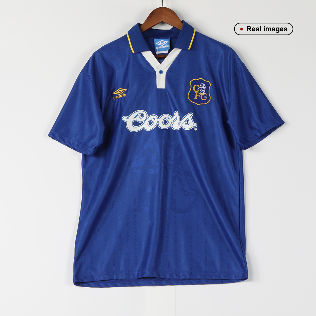 Retro 1995/97 Chelsea Home Soccer Jersey - soccerdeal