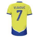 Authentic Adidas VLAHOVIĆ #7 Juventus Third Away Soccer Jersey 2021/22 - soccerdealshop