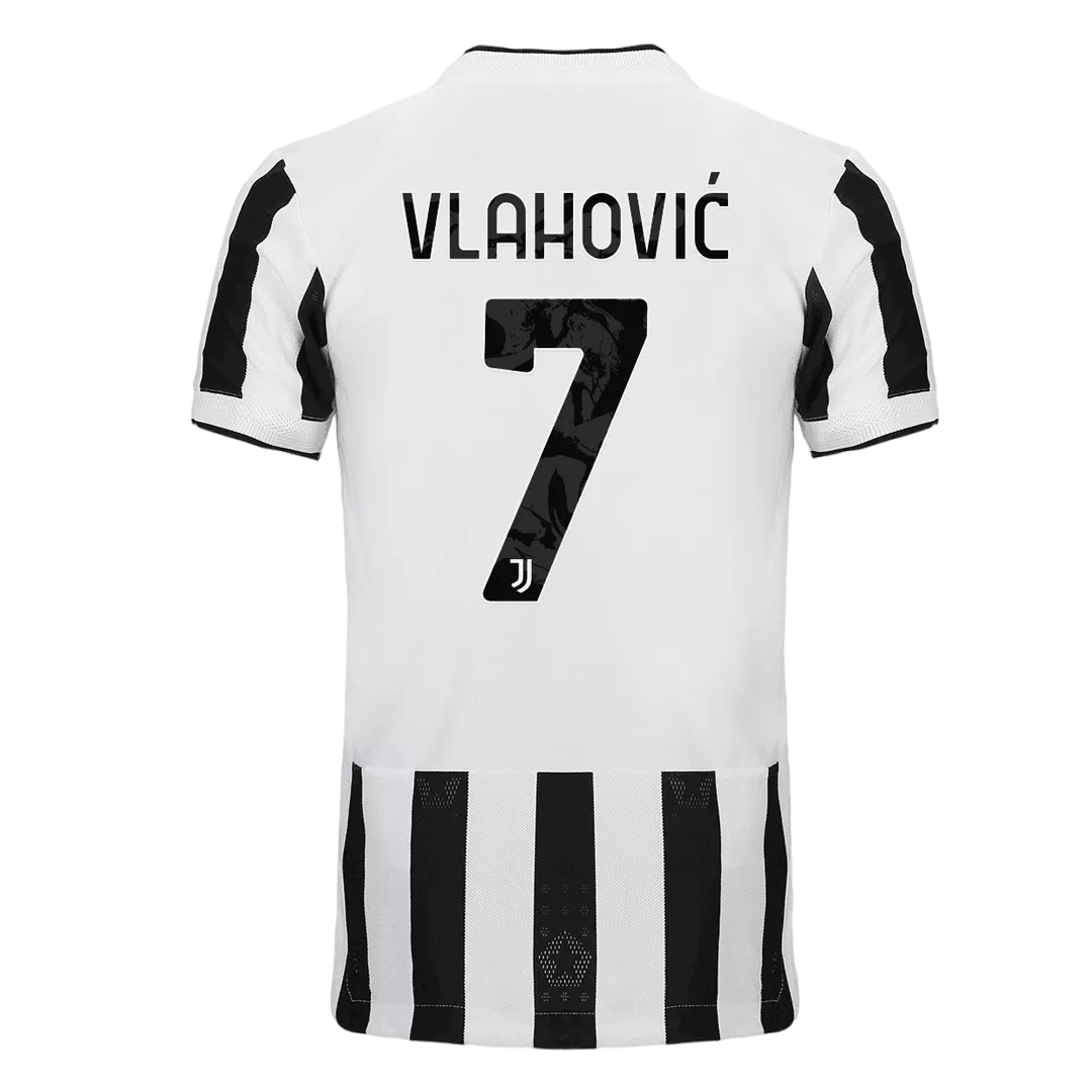 Authentic Adidas VLAHOVIĆ #7 Juventus Home Soccer Jersey 2021/22