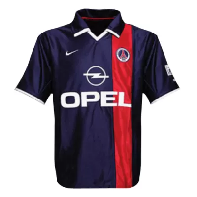 Retro 2001/02 PSG Home Soccer Jersey - Soccerdeal