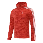 Adidas Bayern Munich Windbreaker Hoodie Jacket 2021/22 - soccerdealshop
