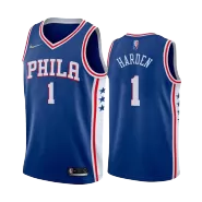 Philadelphia 76ers James Harden #1 Swingman NBA Jersey - Icon Edition - soccerdeal