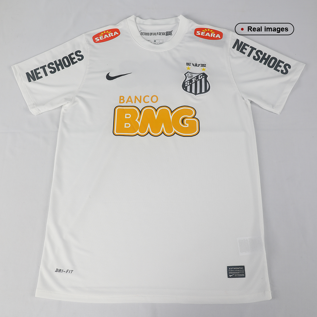 Retro 2012 Santos FC Home Soccer Jersey - Soccerdeal