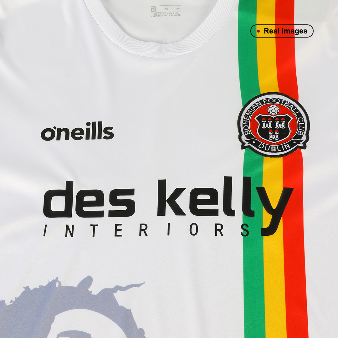 O'Neills & Bohemian FC launch Bob Marley-inspired 2022 away kit!