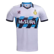 Retro 1990/91 Inter Milan Away Soccer Jersey - soccerdealshop
