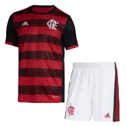 Adidas CR Flamengo Home Soccer Jersey Kit(Jersey+Shorts) 2022/23 - soccerdealshop