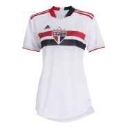 Women's Replica Adidas Sao Paulo FC Home Soccer Jersey 2022/23 - soccerdealshop