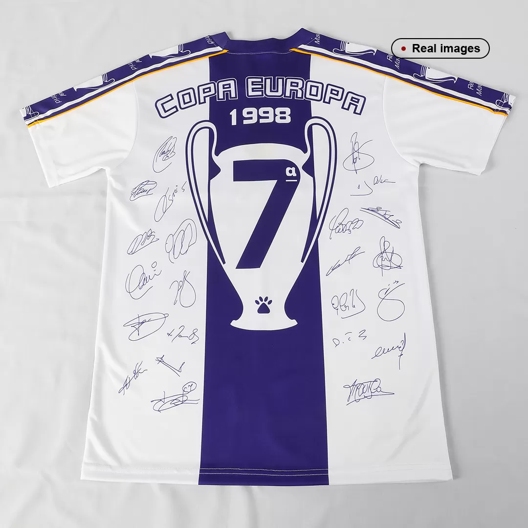 Real Madrid vintage soccer jersey 1997-1998