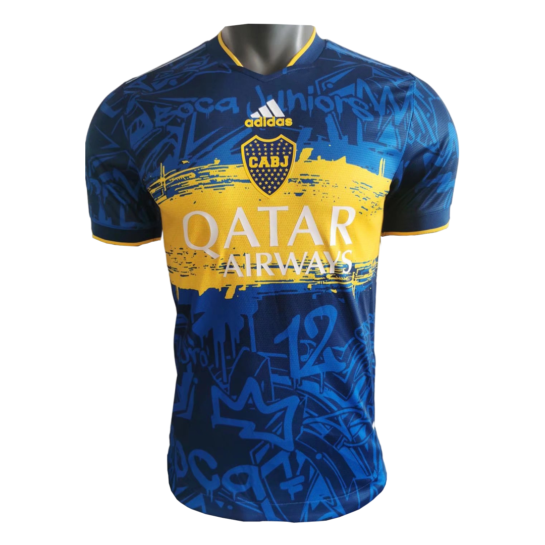 Boca Juniors Jersey 22-23 AUTHENTIC + Printings + Patch Adidas (Ask Size)