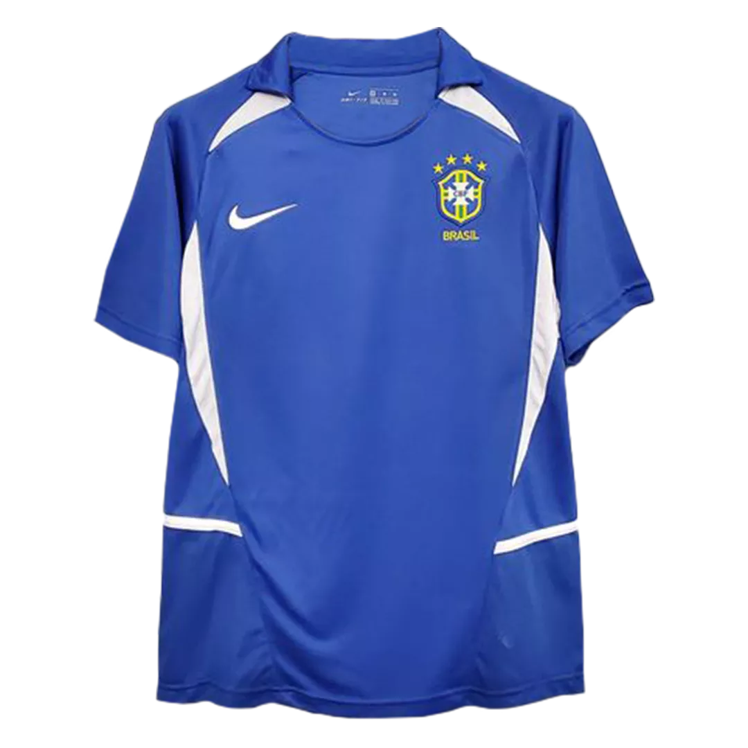 Retro 2002 Brazil Away Soccer Jersey