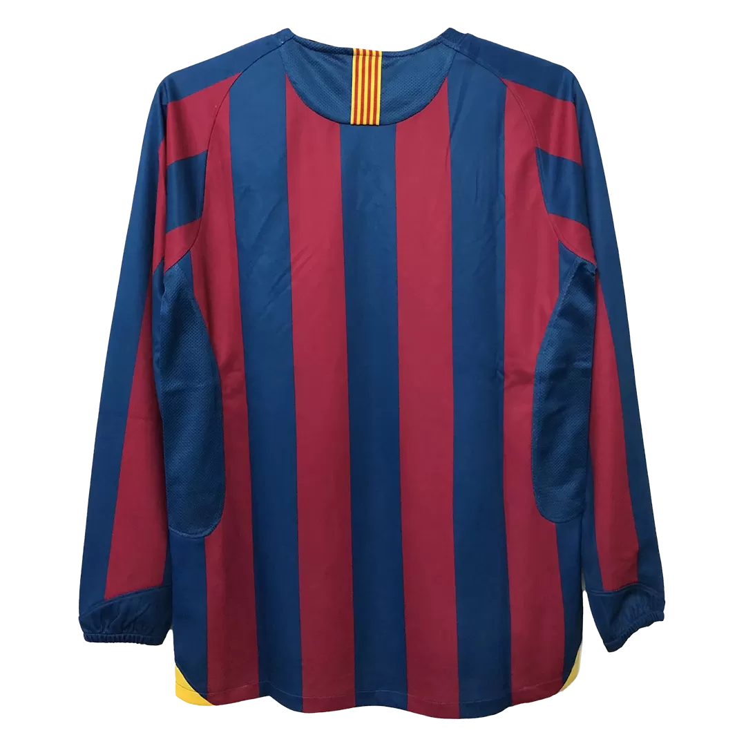 Vintage Soccer Shirts Barcelona Home 2008/09 - UCL Final