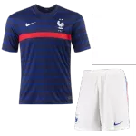Nike France Home Soccer Jersey Kit(Jersey+Shorts) 2020 - soccerdealshop