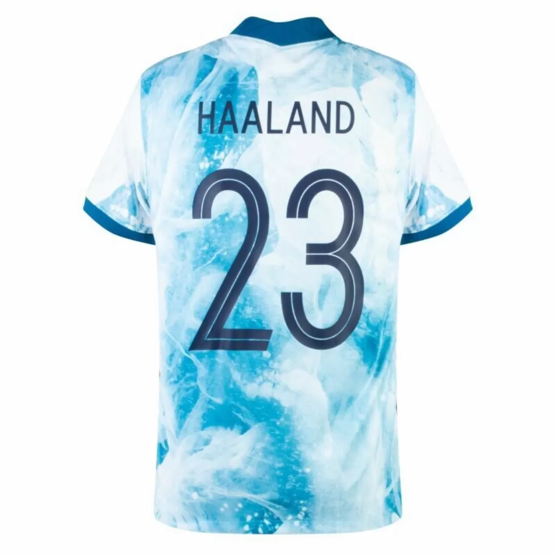 Haaland 23 Norway Away Soccer Jersey 2021