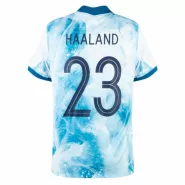 Haaland #23 Norway Away Soccer Jersey 2021 - soccerdeal