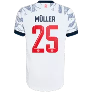 Replica Adidas Thomas Müller #25 Bayern Munich Third Away Soccer Jersey 2021/22 - soccerdealshop
