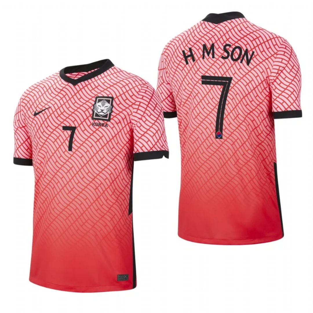 Son Heung-Min Jersey Men's 2022 World Cup outlets South Korea Soccer Fan Jersey #7 SizeM