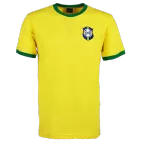 Retro 1970 Brazil Home Soccer Jersey - soccerdealshop