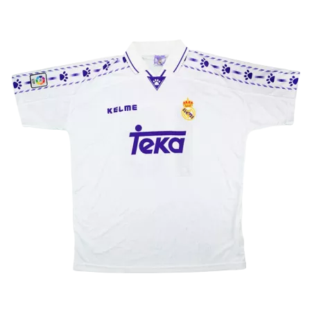 Retro 1996/97 Real Madrid Home Soccer Jersey - soccerdeal