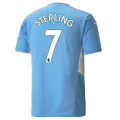 Replica Puma STERLING #7 Manchester City Home Soccer Jersey 2021/22 - soccerdealshop