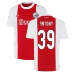 Replica Adidas Antony #39 Ajax Home Soccer Jersey 2021/22 - soccerdealshop
