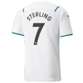 STERLING #7 Manchester City Away Soccer Jersey 2021/22 - soccerdealshop