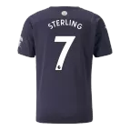 Replica Puma Raheem Sterling #7 Manchester City Third Away Soccer Jersey 2021/22 - soccerdealshop