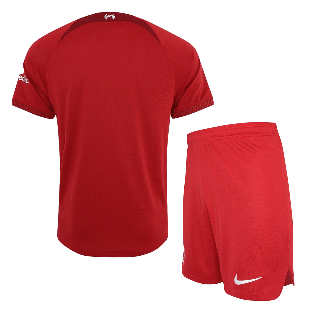 Kid's Nike Liverpool Home Soccer Jersey Kit(Jersey+Shorts) 2022/23
