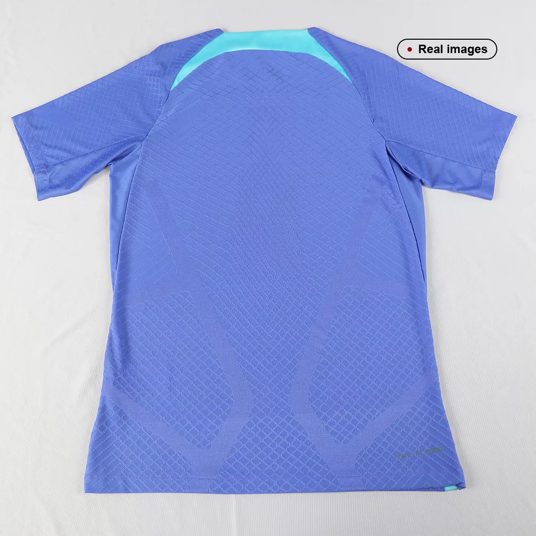 Authentic Nike England Pre-Match Training Soccer Jersey 2022 - Blue - soccerdealshop
