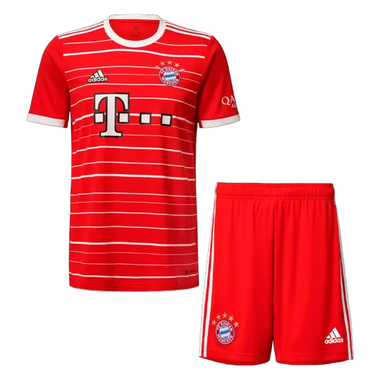 Adidas Bayern Munich Home Soccer Jersey Kit(Jersey+Shorts) 2022/23 - soccerdealshop