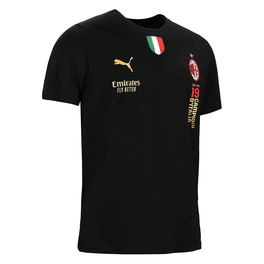 Schat Zuiver Kenia Puma AC Milan CAMPIONI D'ITALIA Celebrative T-Shirt 2021/22