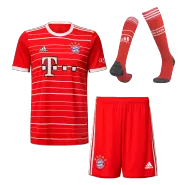 Adidas Bayern Munich Home Soccer Jersey Kit(Jersey+Shorts+Socks) 2022/23 - soccerdealshop